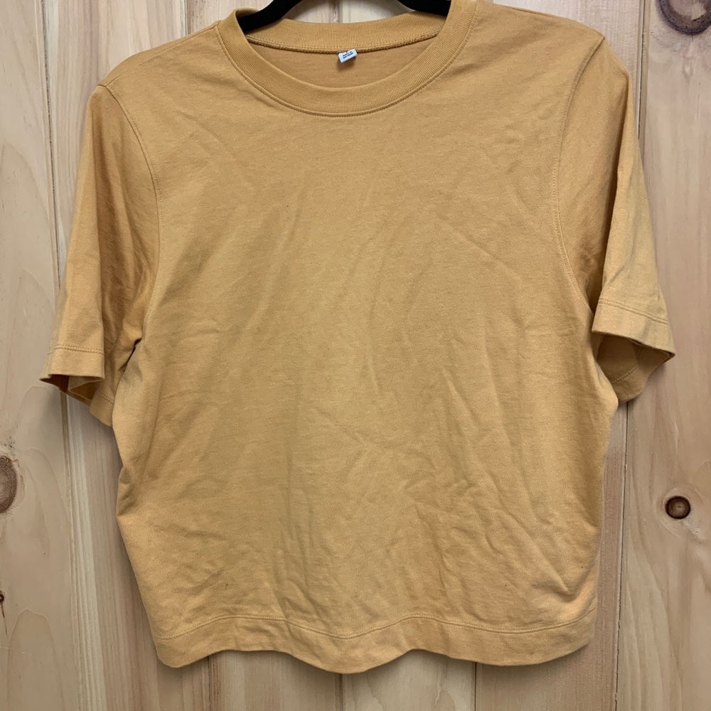 Uniqlo Mustard Top